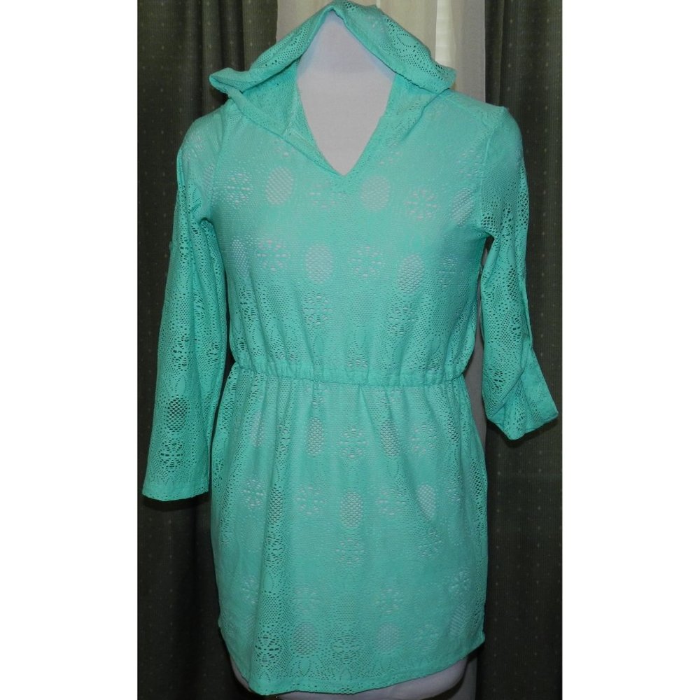 NWT ORageous XL / 16 lace hooded cover up NEW